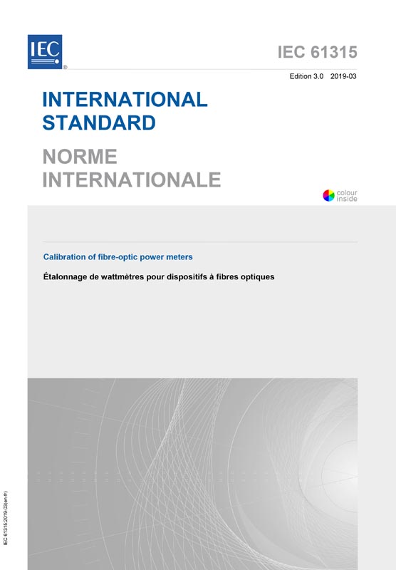 Cover IEC 61315:2019
